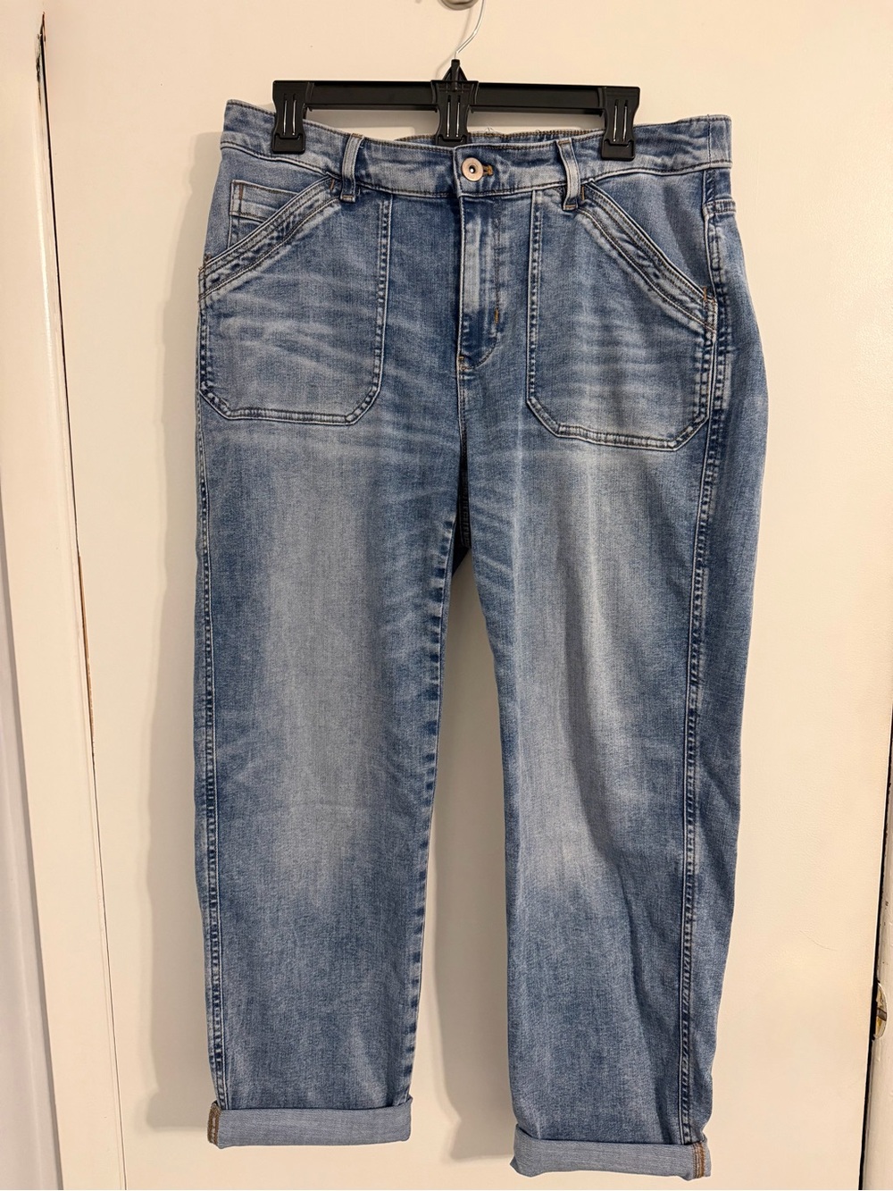 J.Jill High-Rise Straight-Leg Ankle Light Wash Women's Jeans